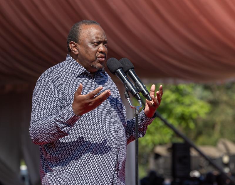 File image of Uhuru Kenyatta